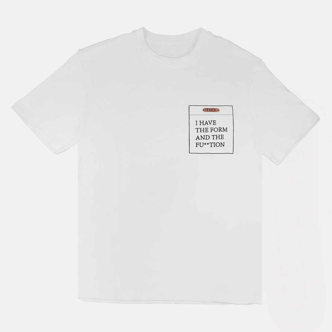 WHITE FORM & FU**TION T