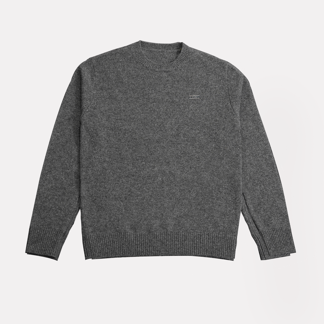 GREY WOOL SWEATER