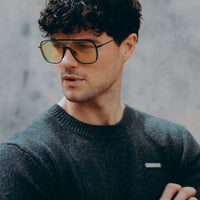 GREY WOOL SWEATER