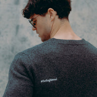 GREY WOOL SWEATER