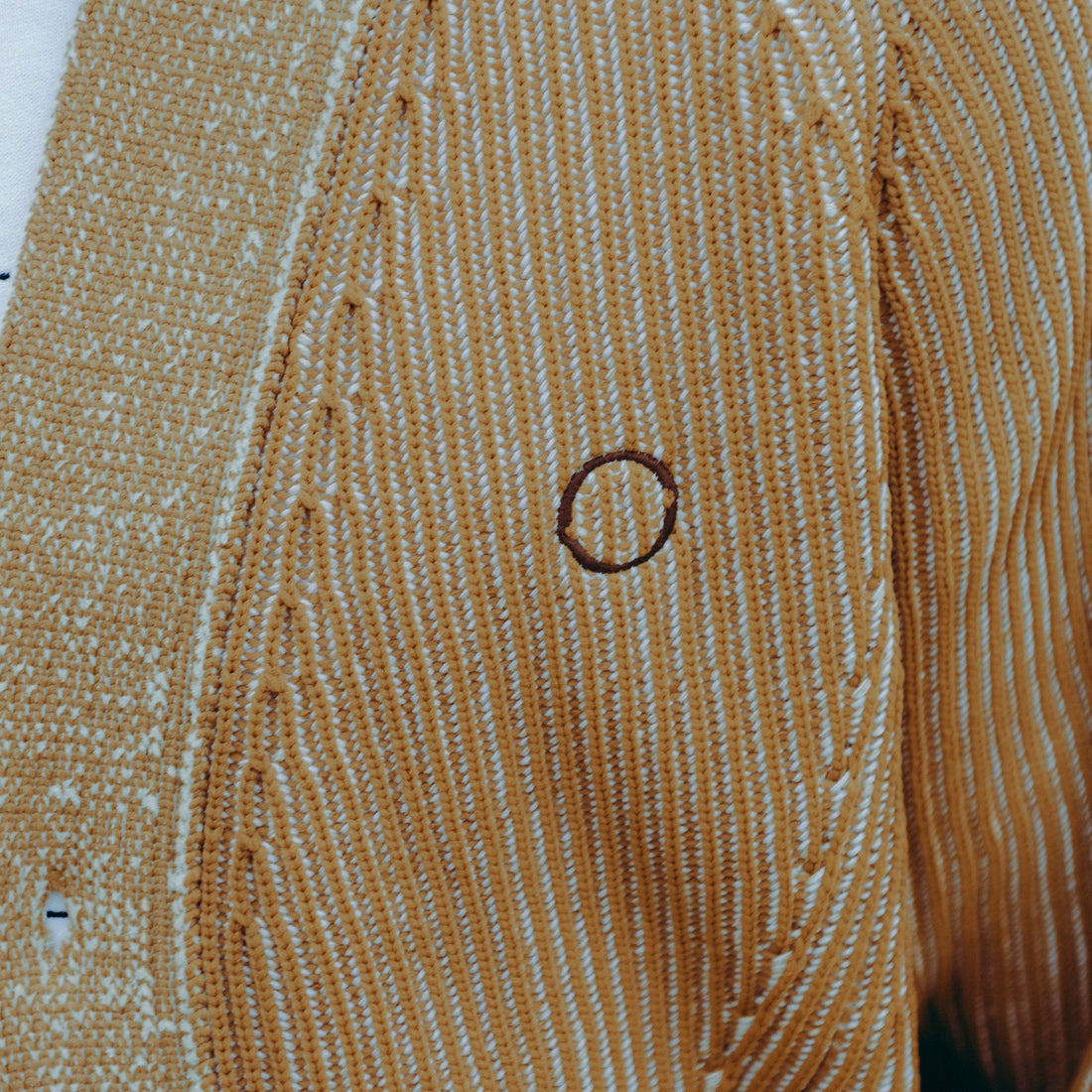 GEBREIDe CARDIGAN ZAND