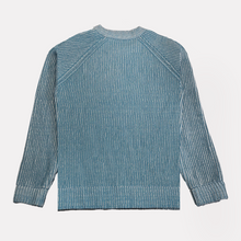 BLUE KNIT SWEATER BLUE KNIT SWEATER