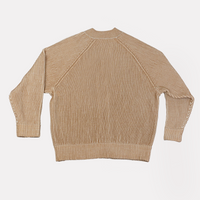 GEBREIDe CARDIGAN ZAND