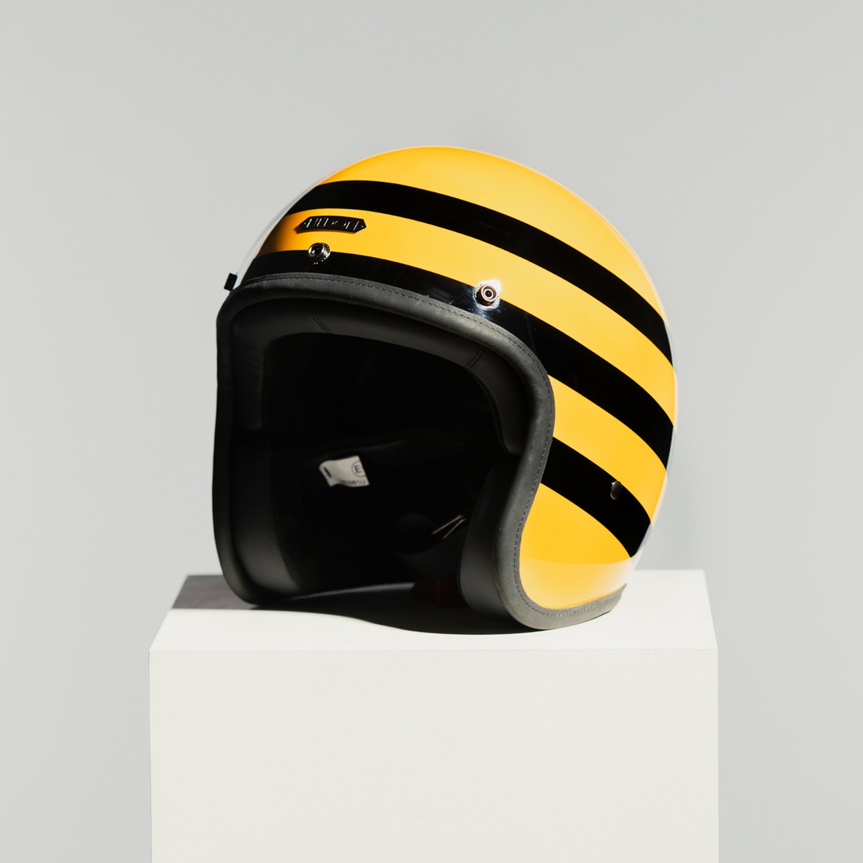 Hedonist Bumblebee | Made-To-Order | Open Face Motorcycle Helmet | S