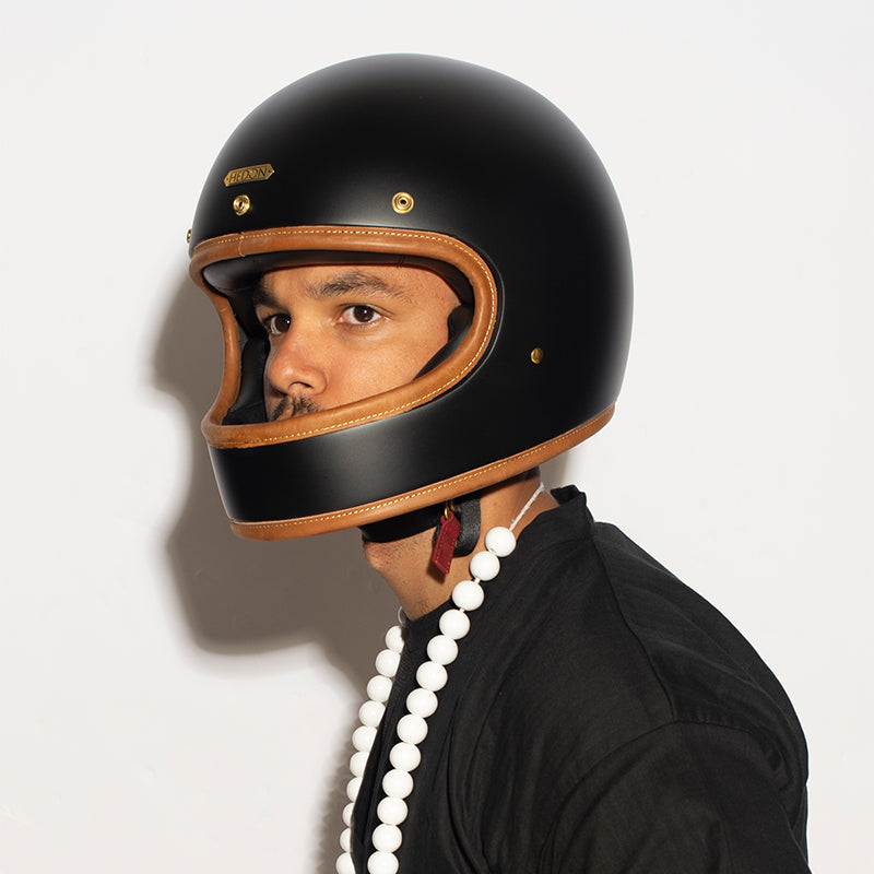 Heroine Classic Stable Black Matte Helmet Made-To-Order - Hedon