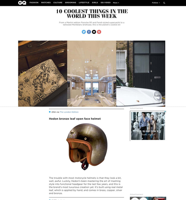 Issue 17 - GQ 10 coolest things in the world