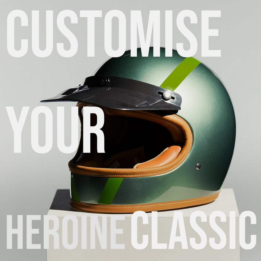 Custom Heroine Classic Full Face Helmet Builder - Hedon