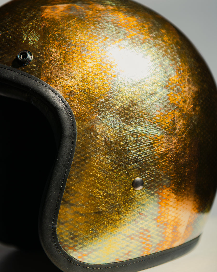 gold metal flake motorcycle helmet Hedonist Metallic Python | Made-To-Order | Hedonist One Bag Travel: Everything This is S1 Lifer Model:6'6