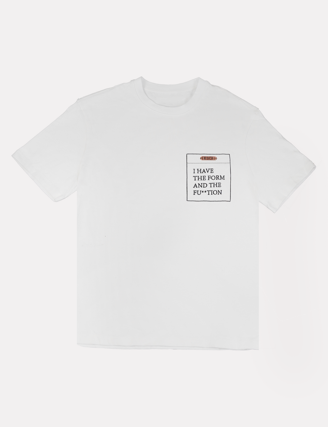 WHITE FORM & FU**TION T