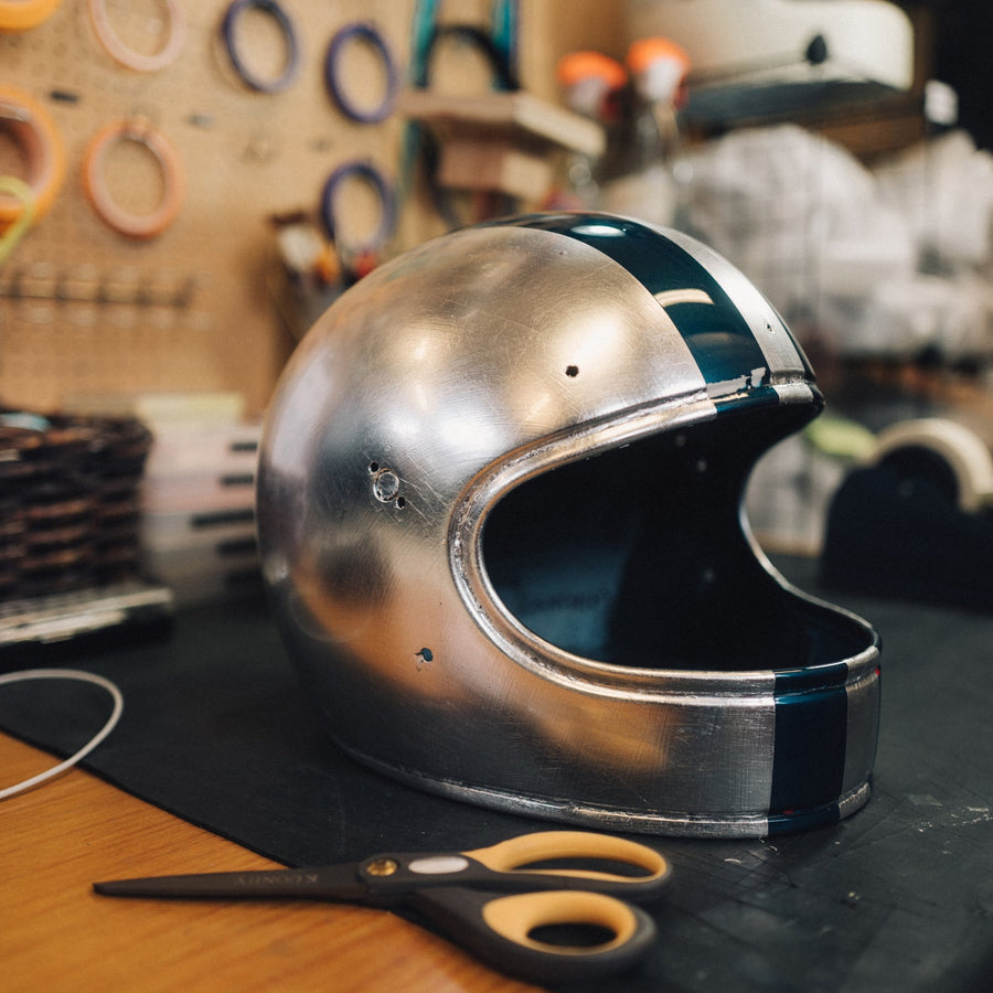custom built motorcycle helmet Custom Hedonist | Open Face Motorcycle Helmet