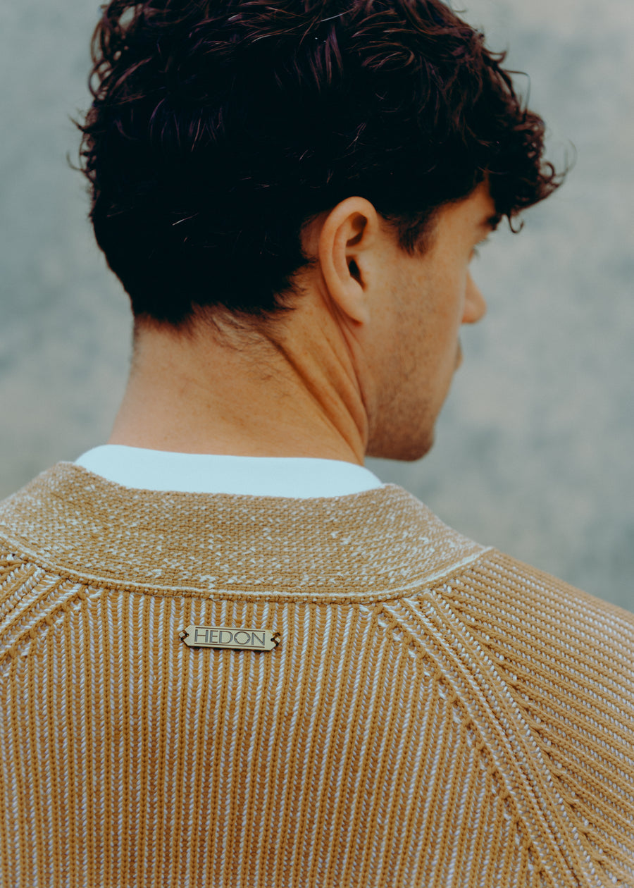 SAND KNIT CARDIGAN