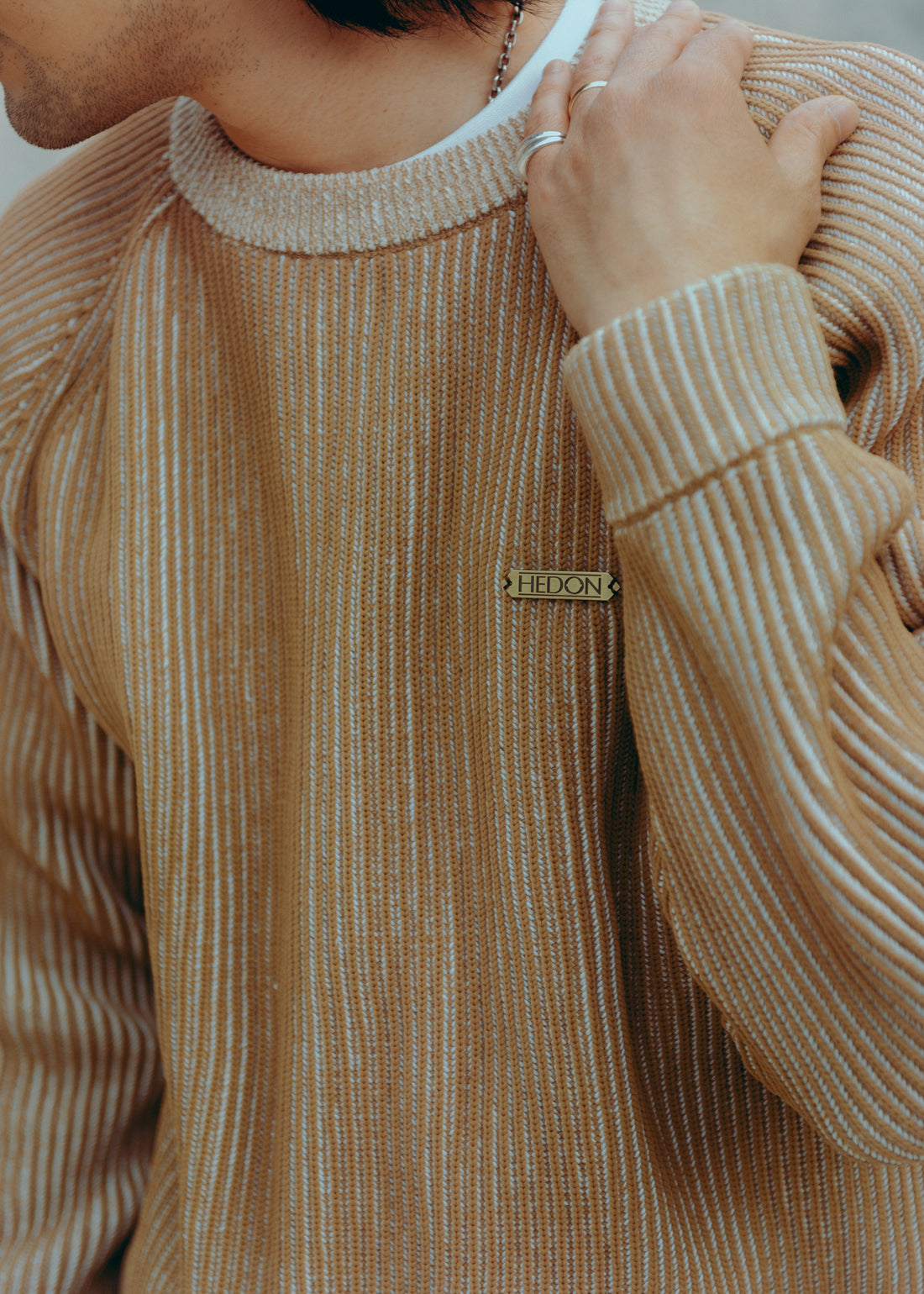 SAND KNIT SWEATER