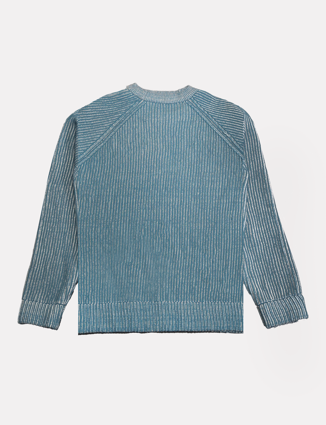 BLUE KNIT SWEATER