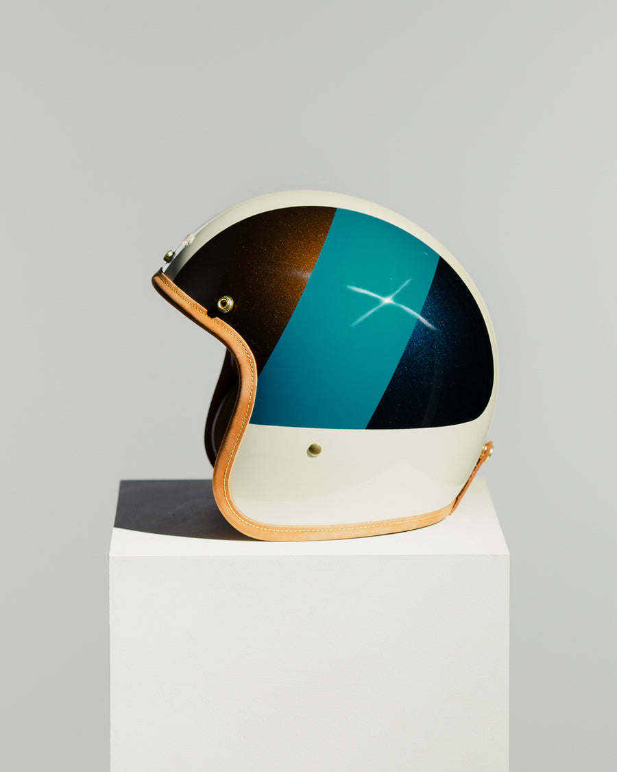 cafe helmet motorcycle Vintage Style – Lake Moto Friendly Design Helmets - Return of the