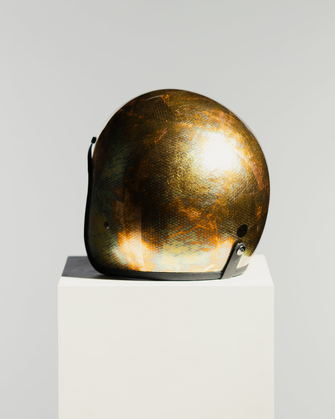 fahrradhelm casco python Hedonist Metallic Python | Made-To-Order | Open Face Motorcycle Helmet | XXL
