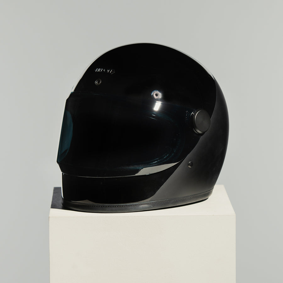 does color of motorcycle helmet matter Heroine Racer 2.0 Two Face - Dark | Heroine Racer Custom Blinged Green Bay Kith Kids for Banwood Helmet - Court Track days Color:Gloss Obsidian / Satin Silver Dust Frost