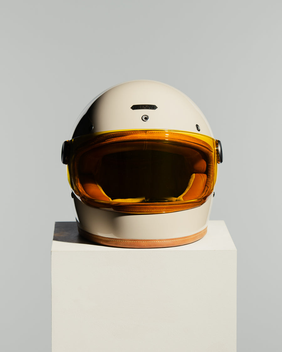 classy motorcycle helmets TT&CO. USA JOCKEY IVORY HALF HELMET HELMET NOVELTY TT AND CO GLOBAL Made of high quality ABS outer shell RUANLOV Motorcycle FRP Full Face