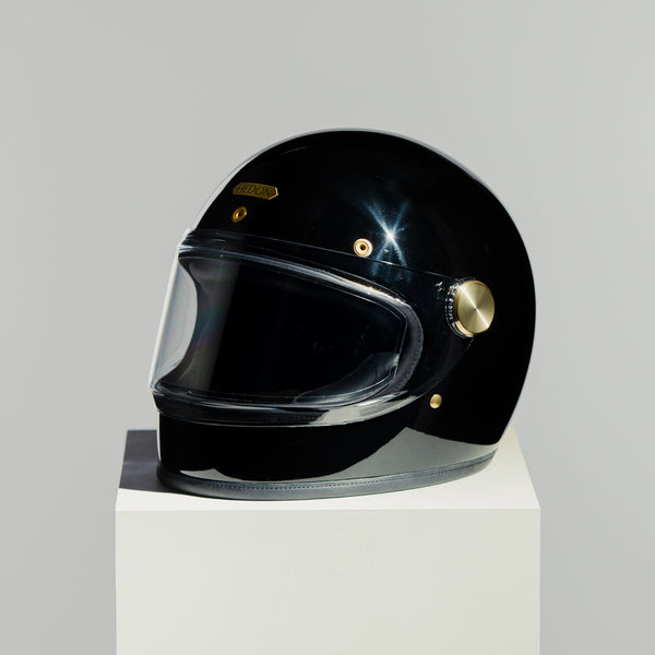 Heroine Racer Signature Black 2.0 Full Face Helmet - Hedon