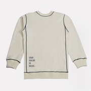 WHITE STRIPES SWEATER