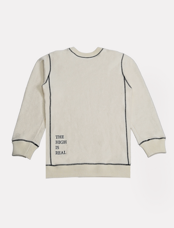 WHITE STRIPES SWEATER
