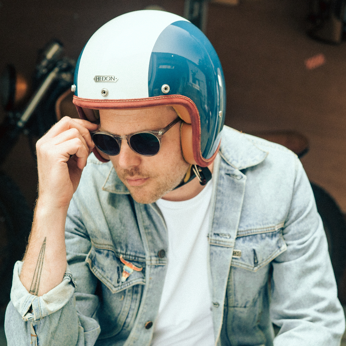 Hedonist 60's | Made-To-Order | Open Face Motorcycle Helmet | L