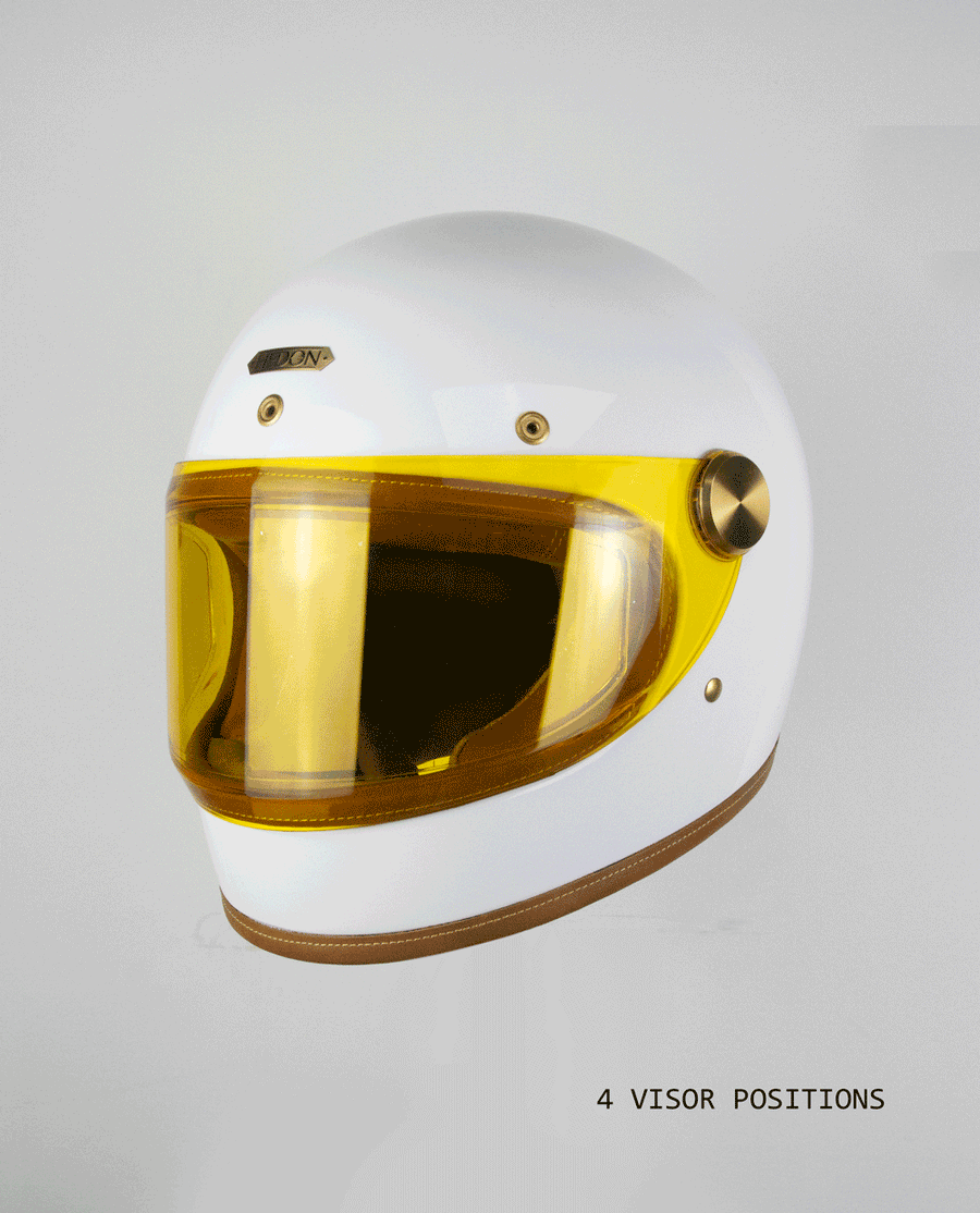 Heroine Racer Stable Black Matte | Full Face Motorcycle Helmet | Hedon